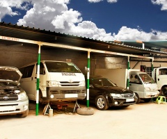 Open Forecourt - Left Side