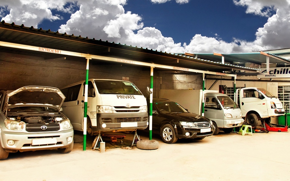 Open Forecourt - left side